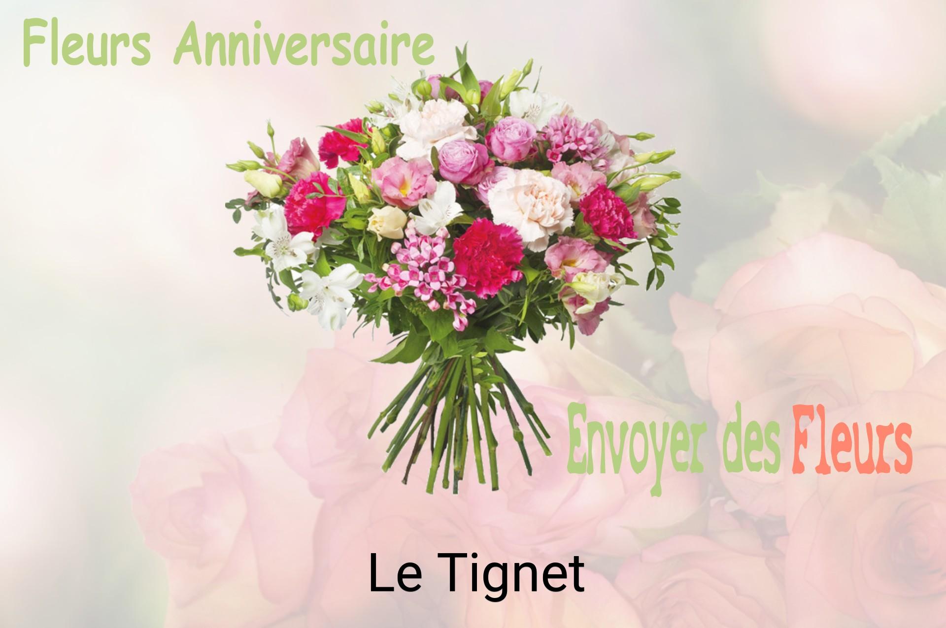 Bouquet de fleurs d’anniversaire livré à Le Tignet